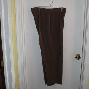 Kim Rogers Signature Petite Light Brown Women's Pants
